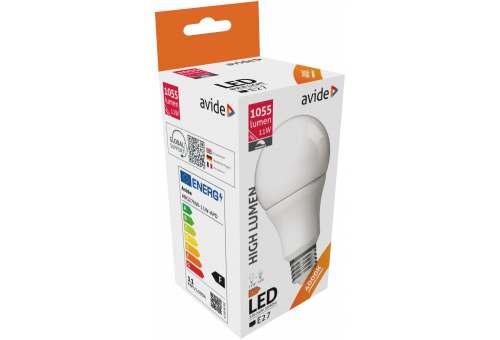 LED Globo Com controlo da intensidade de luz A60 11W E27 NW