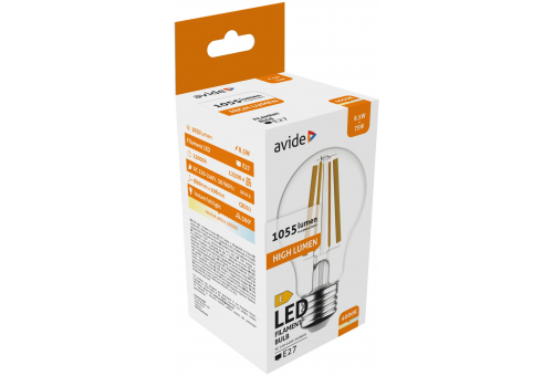 LED Filament Globo 8.5W E27 NW High Lumen
