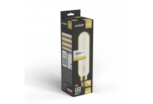 Avide LED Jumbo Filament Melan Amber 4.5W E27 2200K Fényerőszabályzós