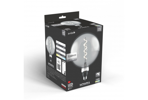 LED Jumbo Filament Nowra Smokey 4.5W E27 2200K Dimmable