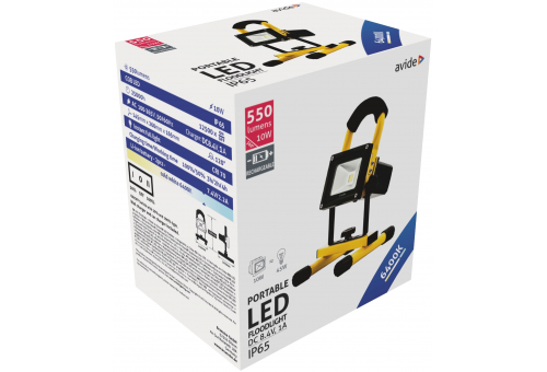LED Refletor com bateria 10W CW