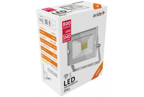 LED Refletor Slim SMD 10W NW Branco