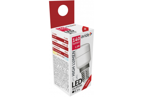 Bec LED capsulă 1.5W T26 WW Avide