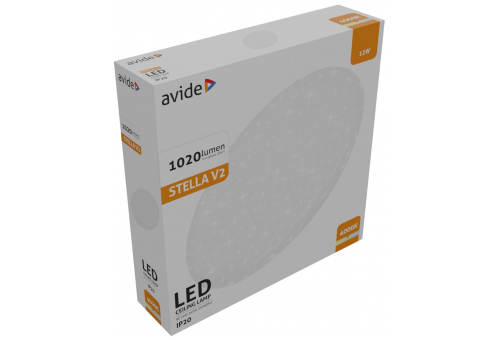 LED Luz de teto Stella V2 12W 280*65mm NW