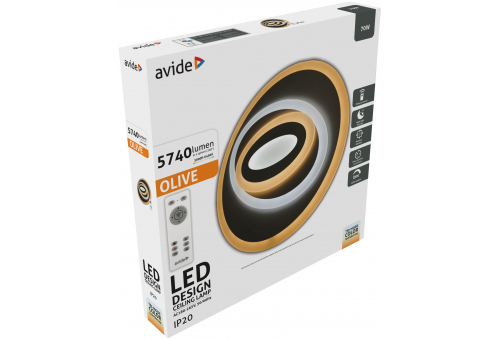 Avide Design Oyster Olive 70W(35+35) with RF remote