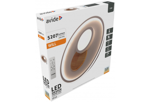 Avide Design Oyster Will 73W with RF remote