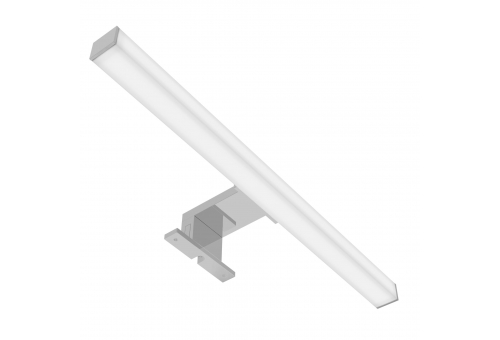 Avide LED Mirror Lamp, Square 400mm, CCT, Chrome, 6W