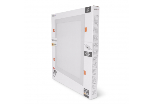 Avide LED Beépíthető Négyzetes Mennyezeti Lámpa ALU 24W CCT IP44/IP20